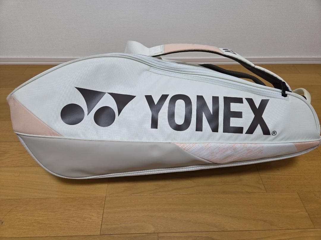 YONEX ラケットバッグ BAG2402R 大容量 白 ピンク