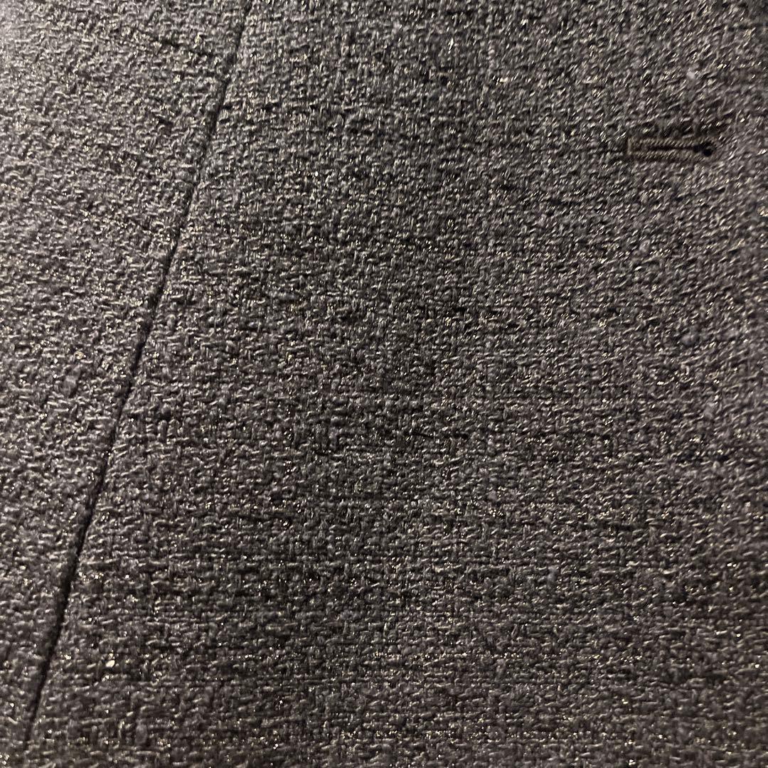 any sis ベスト　ツイード　ペプラムジレ