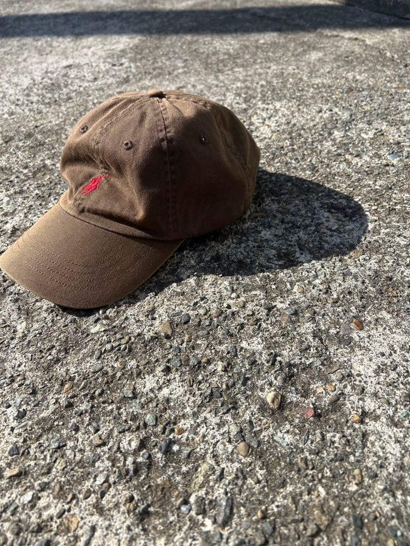 Polo by RALPH LAUREN ブラウンキャップ 90s