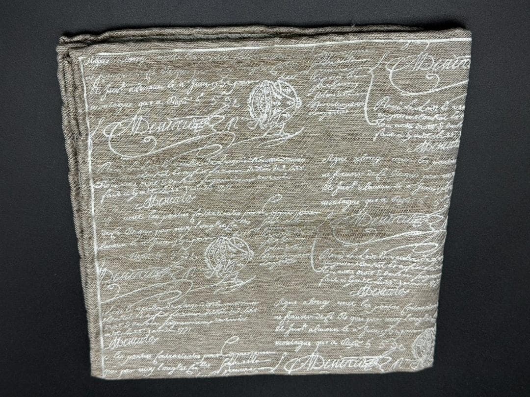 ベルルッティ Berluti ハンカチ スカーフ ポケットチーフ シルク