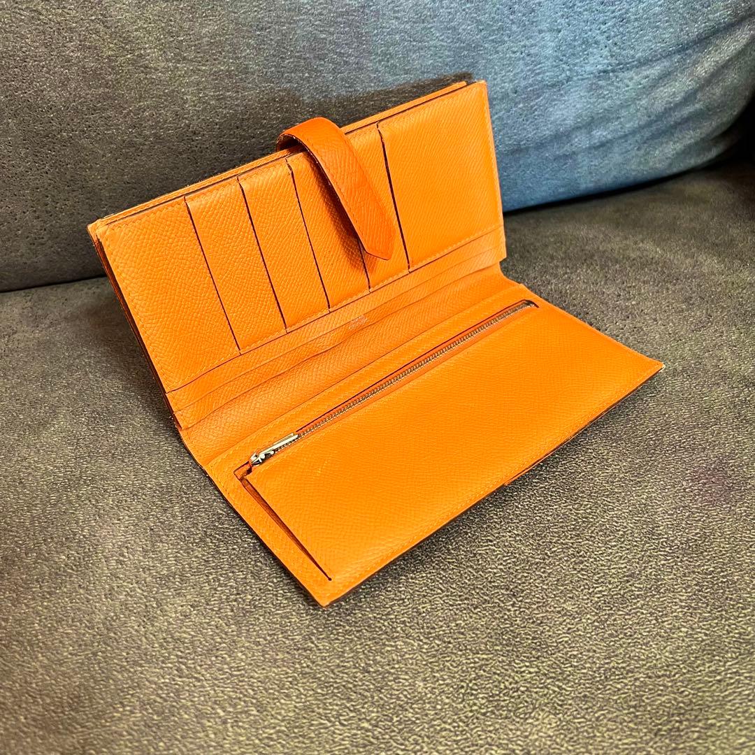 【参考価格100万円】エルメス ベアン スフレ 長財布 ブランド