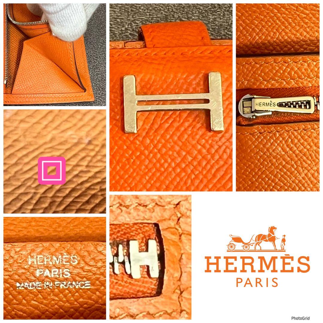 【参考価格100万円】エルメス ベアン スフレ 長財布 ブランド