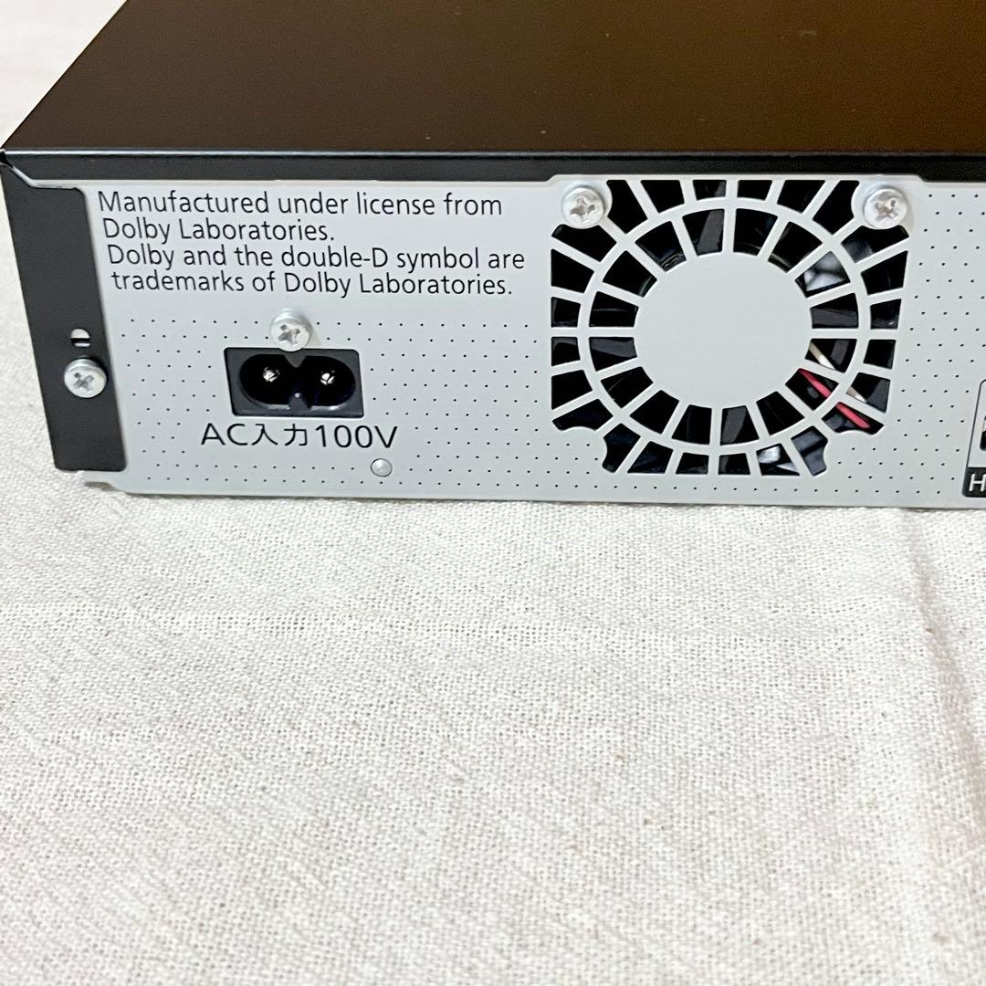 美品Panasonicブルーレイレコーダー TZ-BDT920PW 1TB