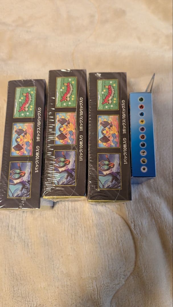 ポケモンカードMEGAドリームEX 3箱シュリンク付　スタートデッキ100　1箱