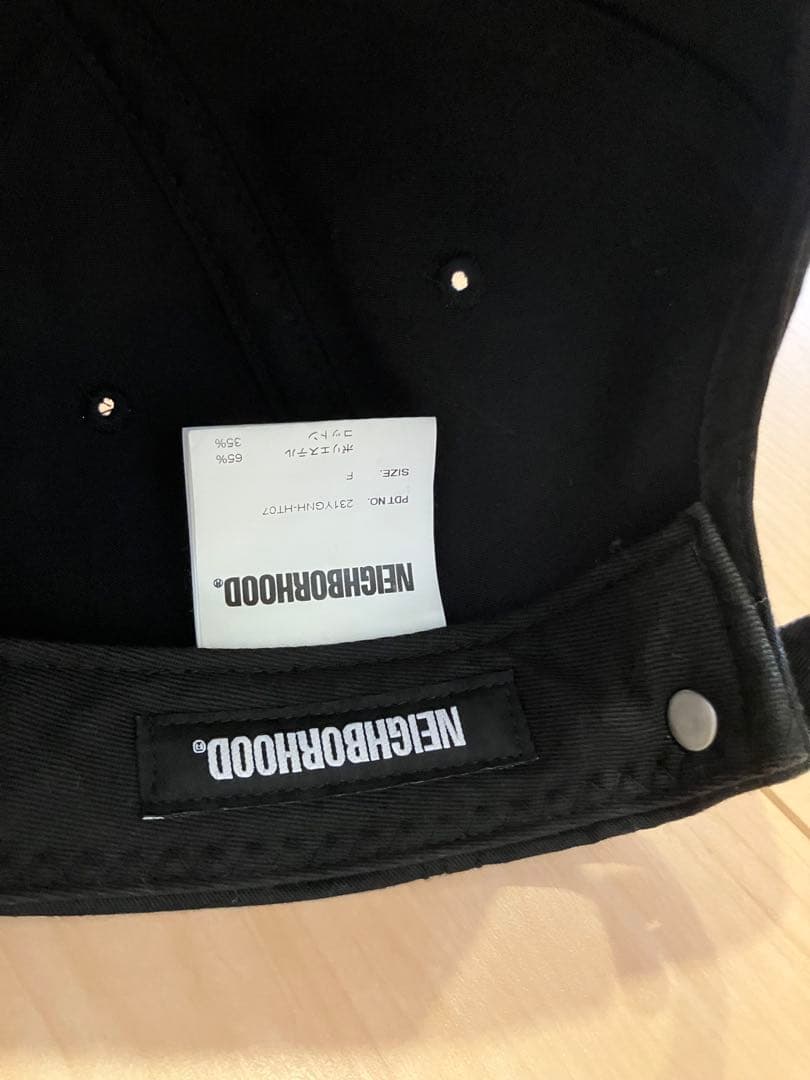 NEIGHBORHOOD 黒　DAD CAP