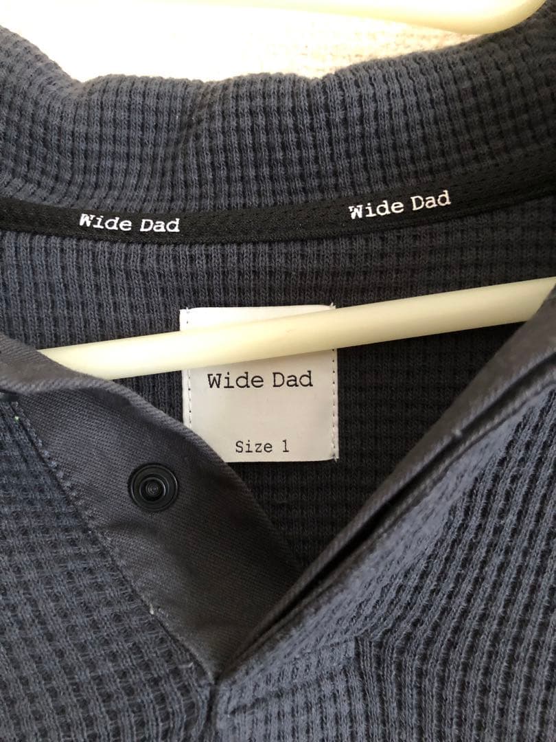 即完売　Wide Dad 『UR TECH』Dad TECH ポロプルオーバー