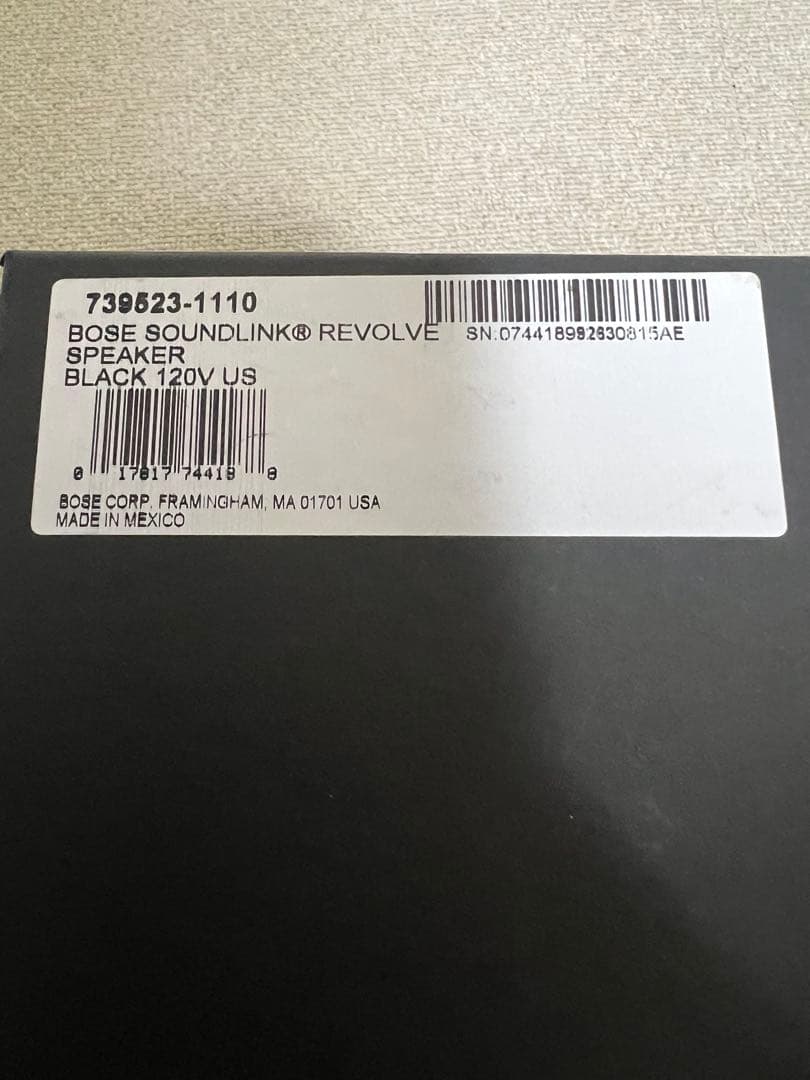 ボーズ BOSE SoundLink Revolve BLK