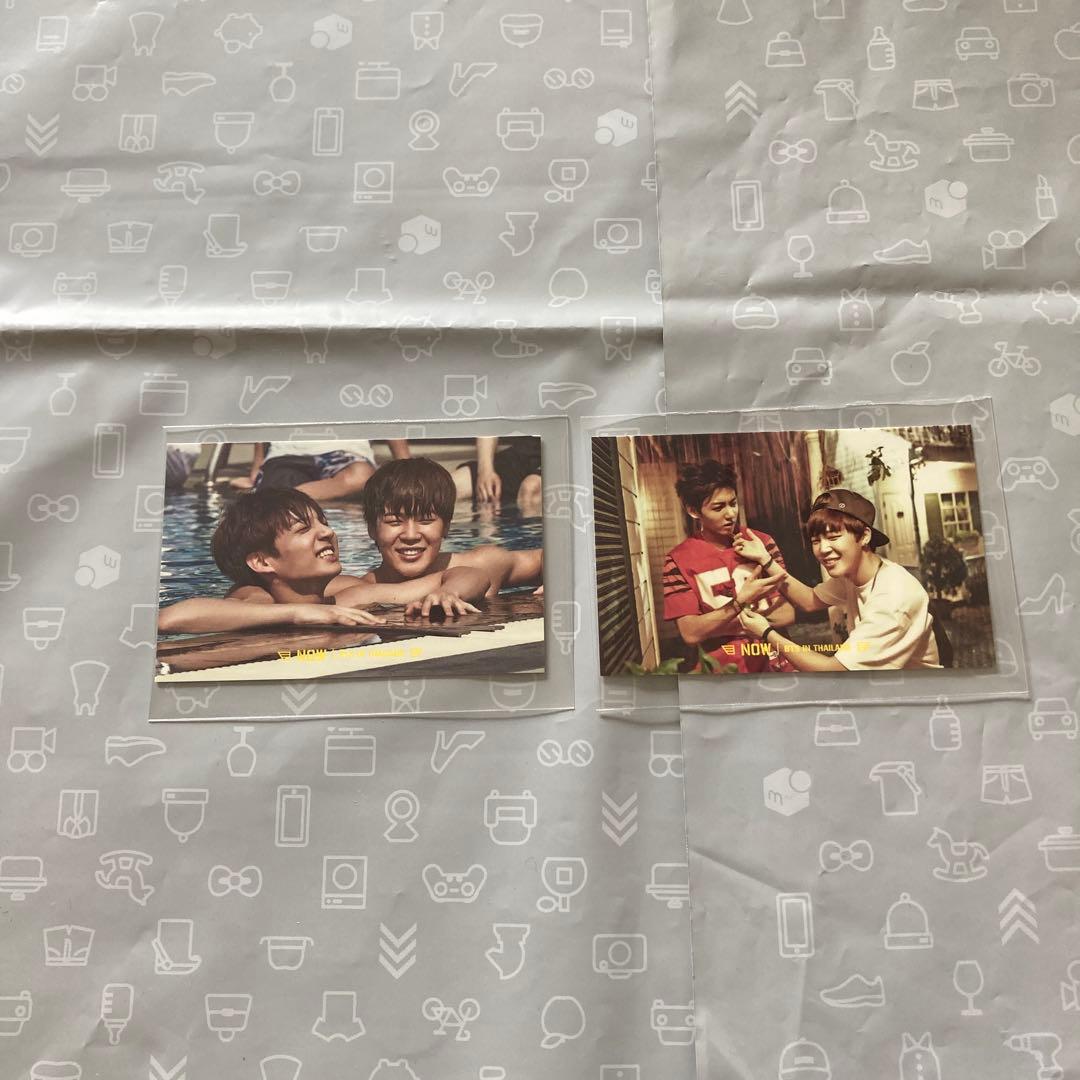 BTS NOW in THAILAND トレカ ジミン ジョングク