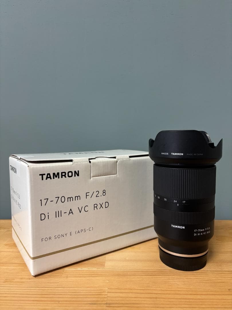 TAMRON 17-70mm F2.8 Di III-A vc Rxd ソニーE