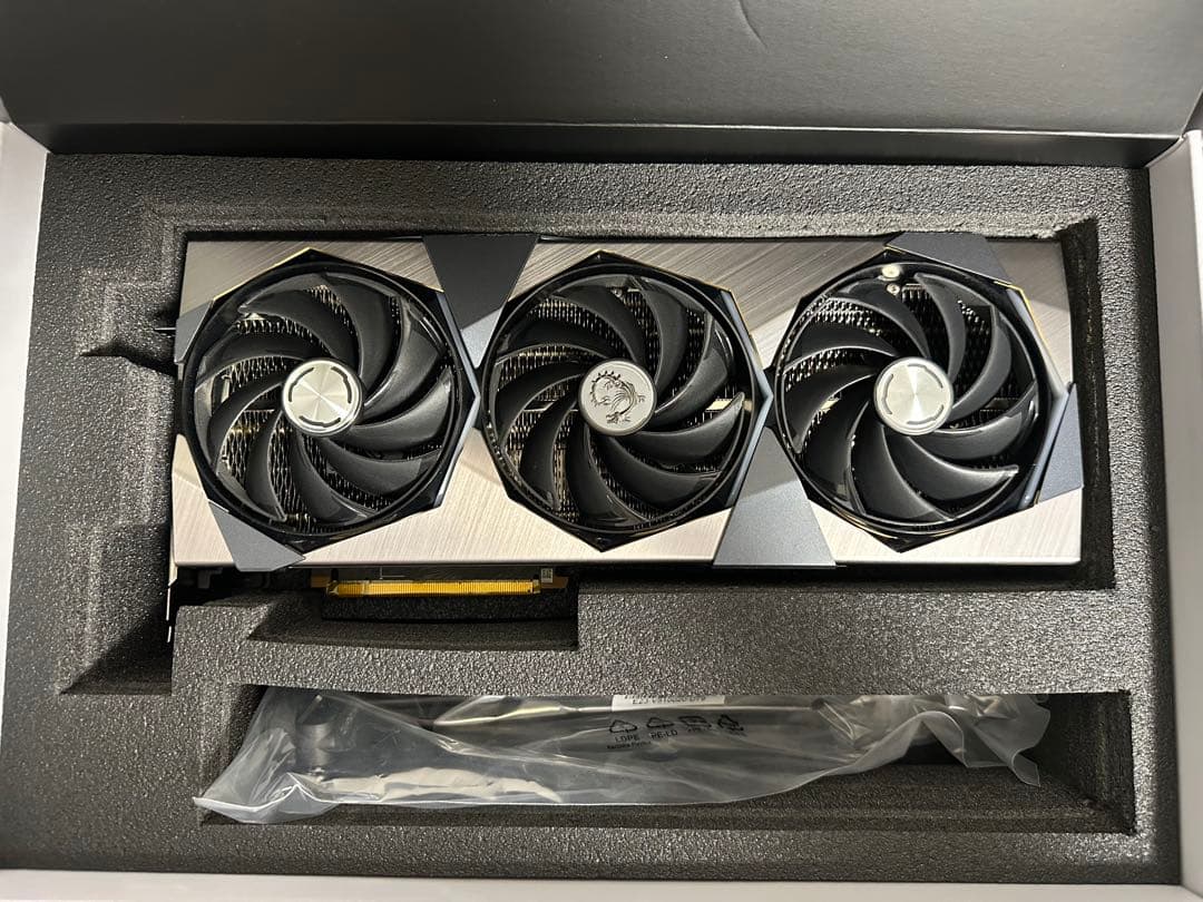 MSI GeForce RTX 4090 SUPRIM X（コア・メモなし)