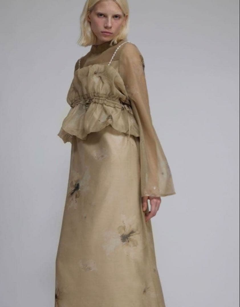 willfully オケージョンドレス　ワンピース　ベージュ