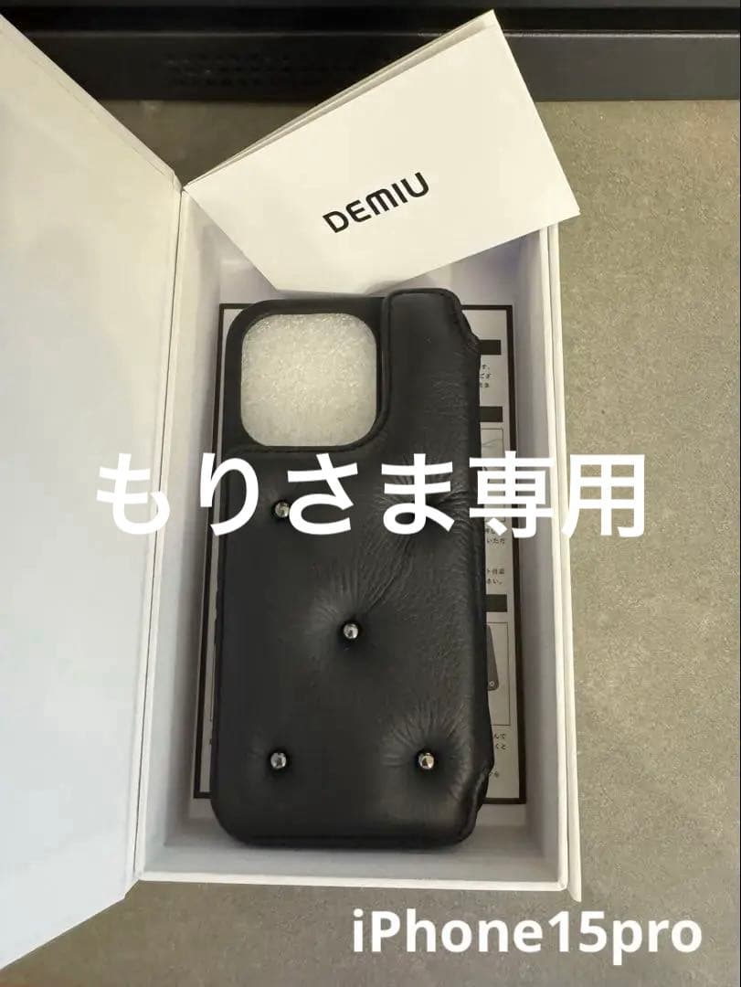 DEMIU　BALLON CINQ iPhone 15proケース