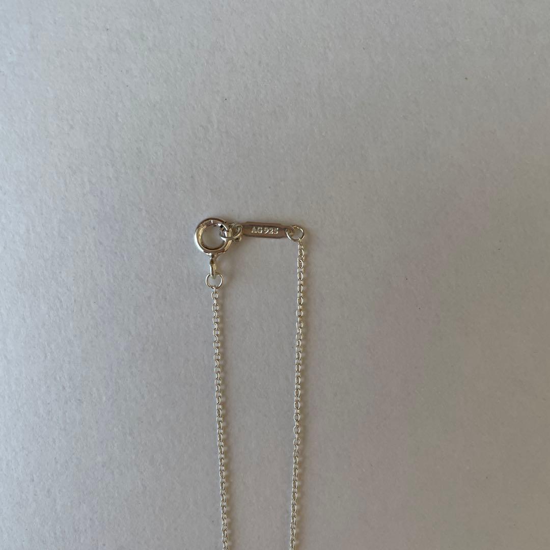 Tiffany & Co. ダブル ハート タグ ペンダント シルバー（ミニ）