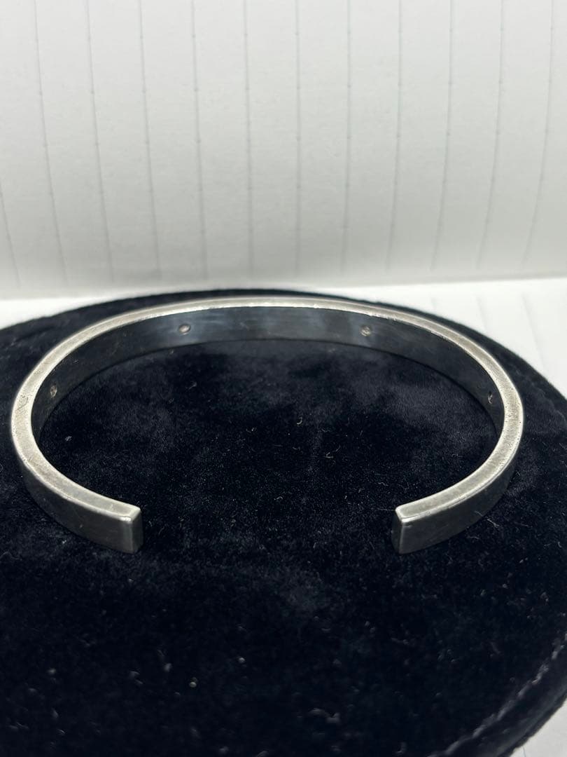 シルバー925 バングル　スタージュエリー