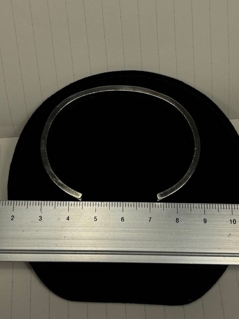 シルバー925 バングル　スタージュエリー