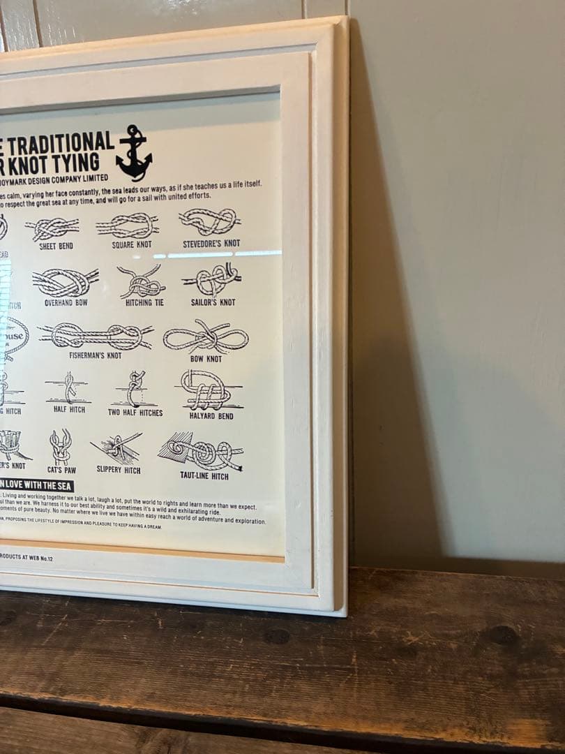 BOAT HOUSE/BLUE TRADITIONAL 額装ポスター　限定品