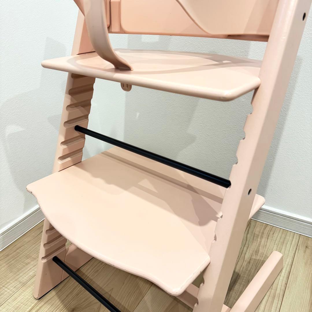 【美品】　STOKKE ストッケ　トリップトラップ　ハイチェア　ベビーチェア