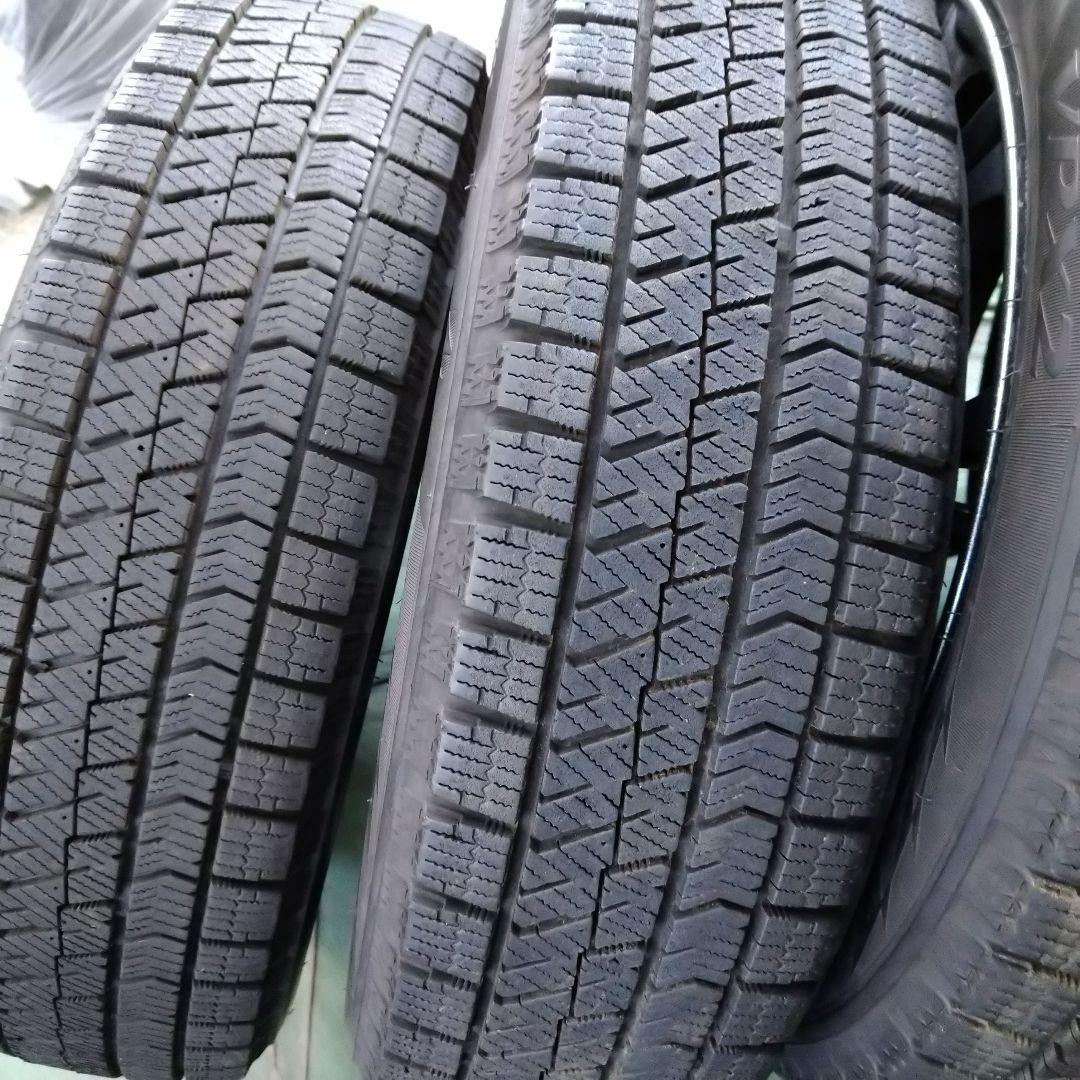 ★社外アルミホイール 155/65R14ブリヂストン ブリザック VRX2 4本