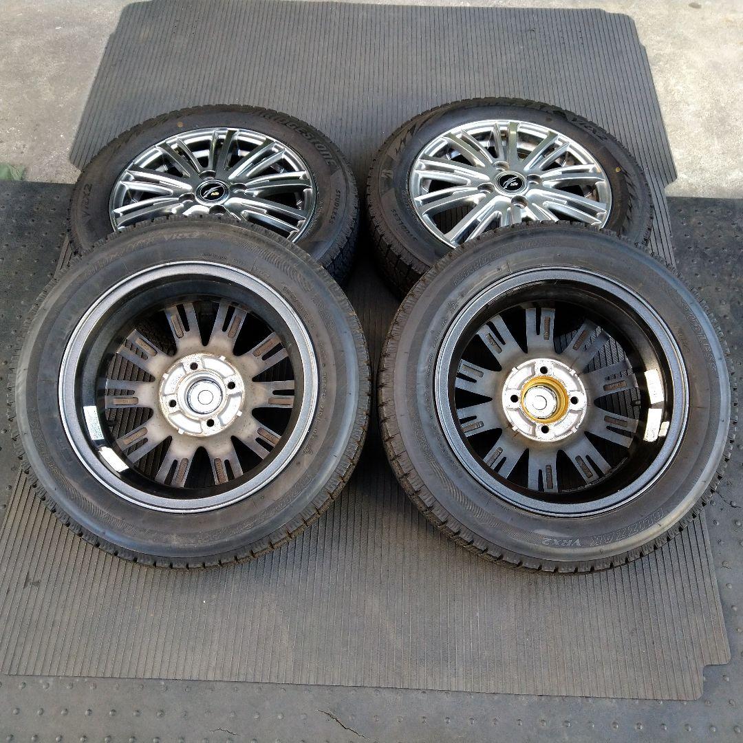 ★社外アルミホイール 155/65R14ブリヂストン ブリザック VRX2 4本
