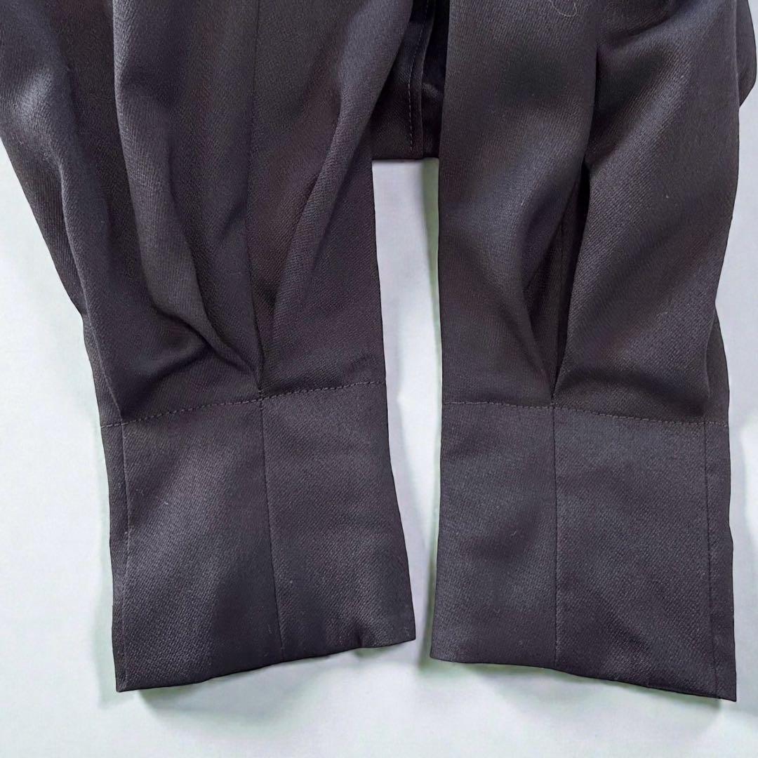 ESTNATION/エストネーション ダブルクロスVネックワンピース　紺　長袖