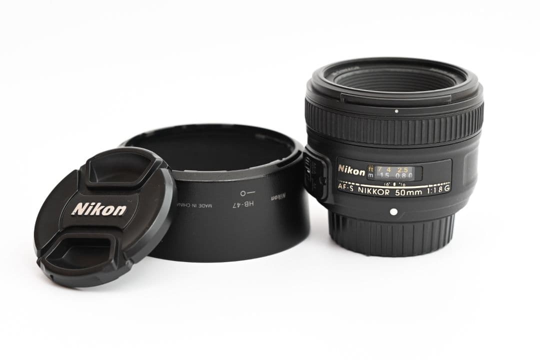 極上品 単焦点レンズ AF-S NIKKOR 50mm f/1.8G ②