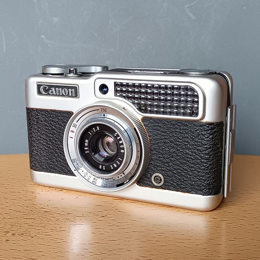 フィルムカメラ【完動品】キャノンDemi