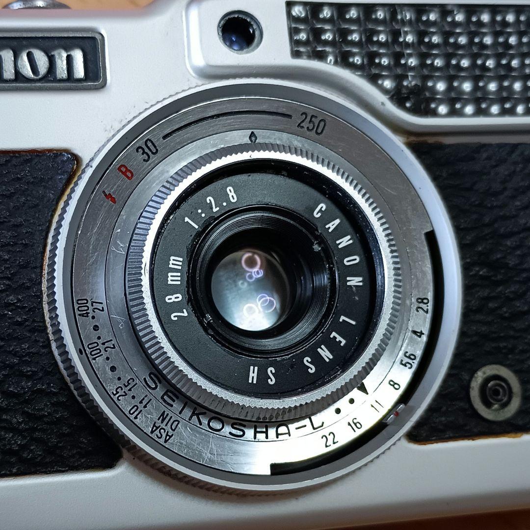 フィルムカメラ【完動品】キャノンDemi