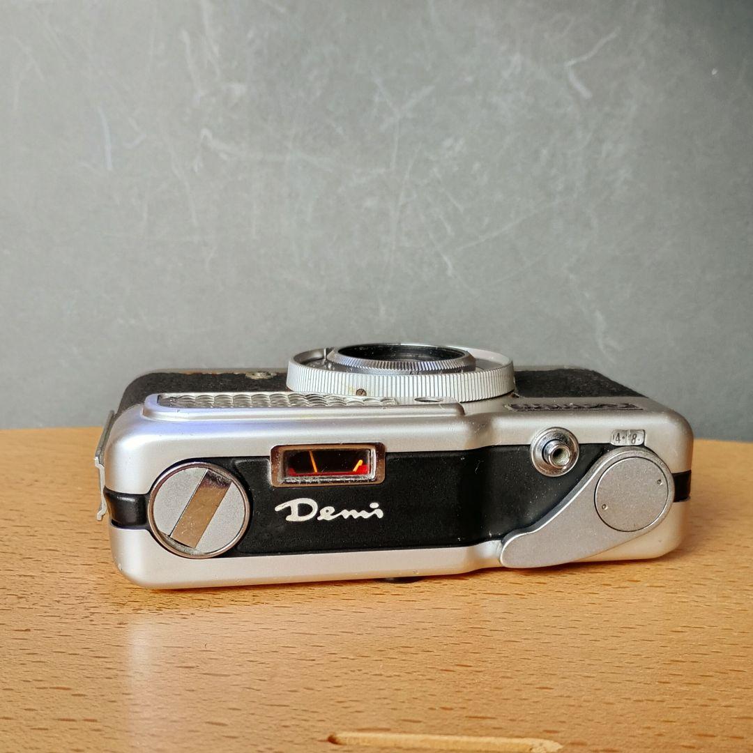 フィルムカメラ【完動品】キャノンDemi