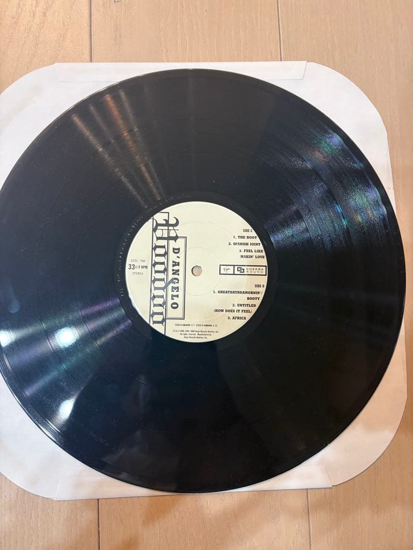 D’angelo Voodoo LP USオリジナル