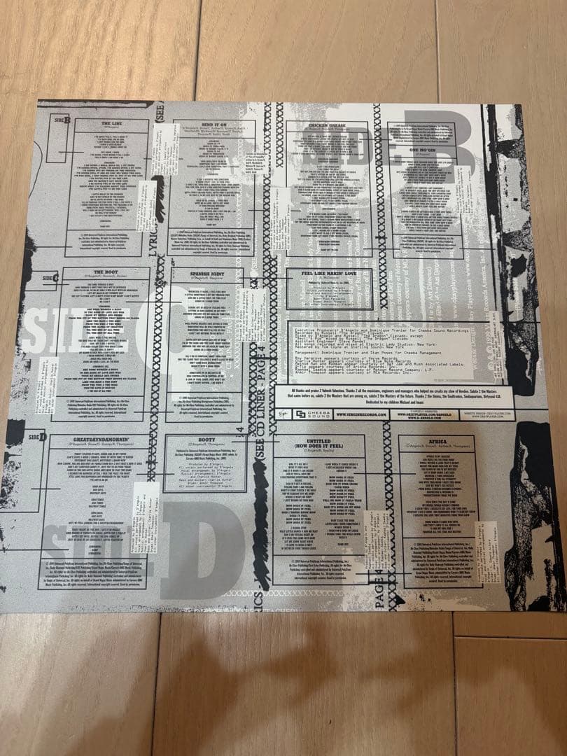 D’angelo Voodoo LP USオリジナル