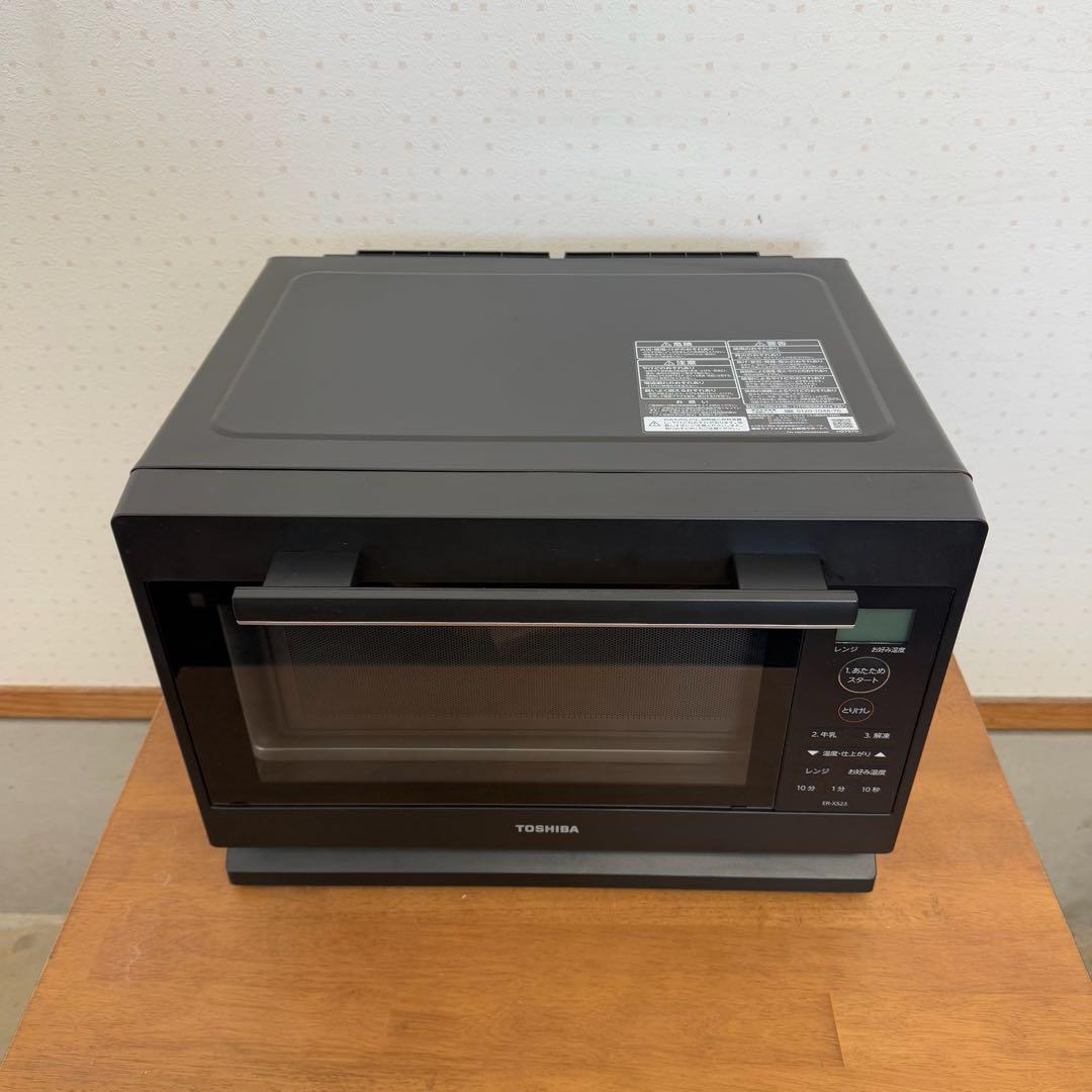 ● 美品 TOSHIBA 東芝 電子レンジ ER-XS23(K) 2023年製