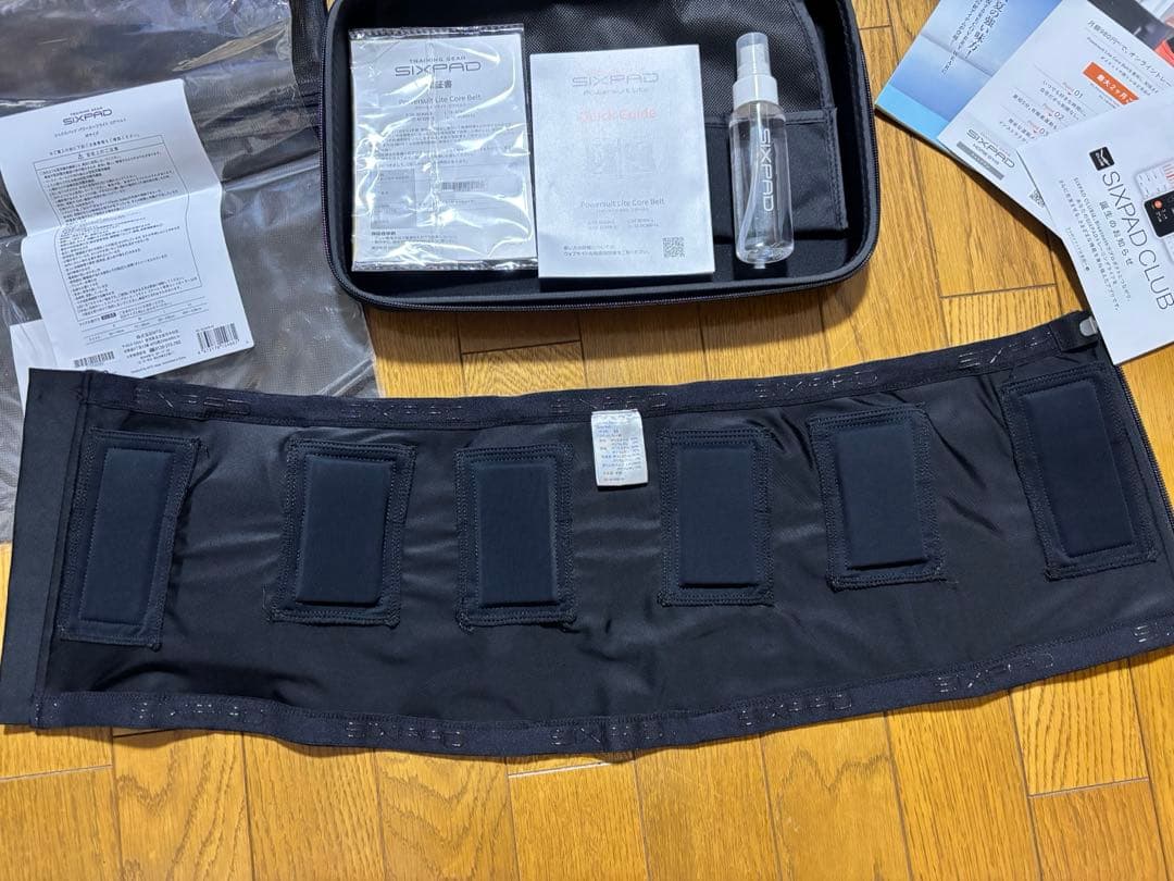 MTG SIXPADパワースーツコアベルトM SE-BC00B-M 美品（中古）