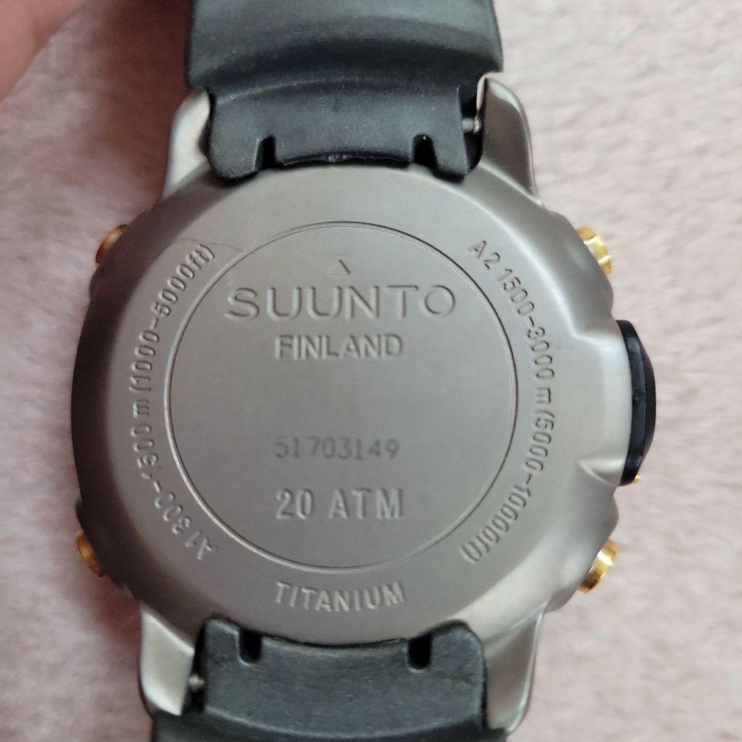 SUUNTO STINGER デジタル腕時計 200m防水中古動作未確認ジャンク