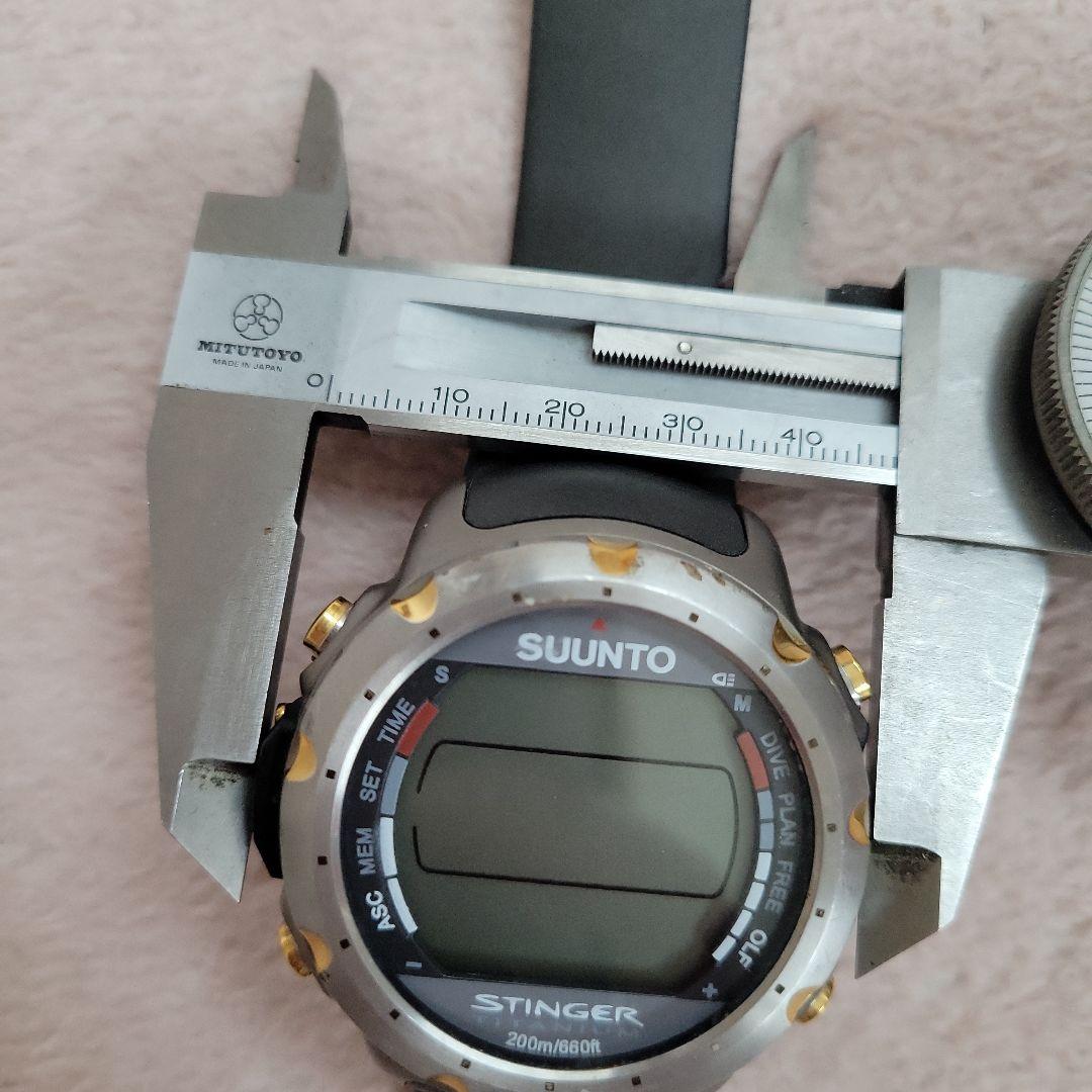 SUUNTO STINGER デジタル腕時計 200m防水中古動作未確認ジャンク