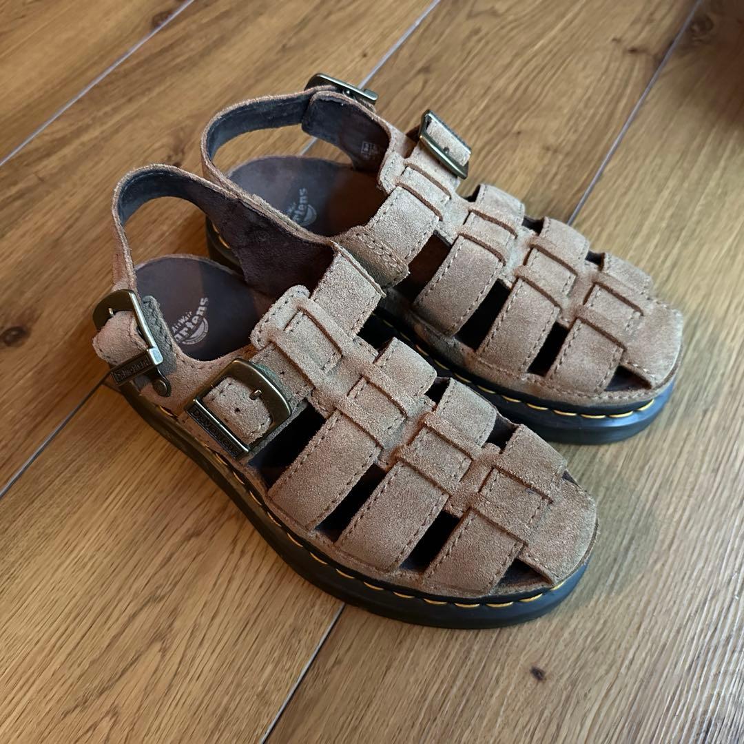 《X'mas sale》【Dr. Martens】WRENLIE 厚底サンダル