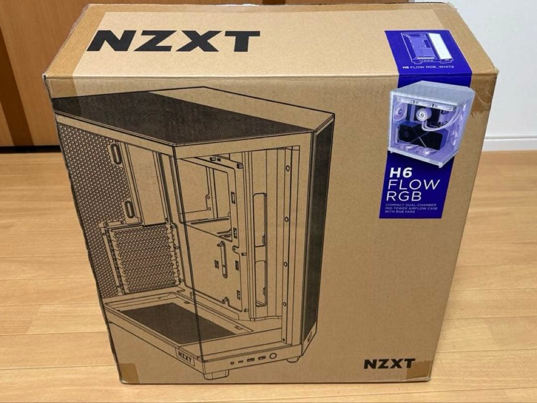 NZXT H6 FLOW RGB コントローラーファンセット