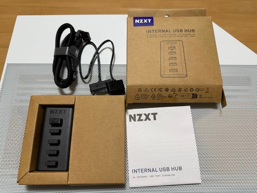 NZXT H6 FLOW RGB コントローラーファンセット