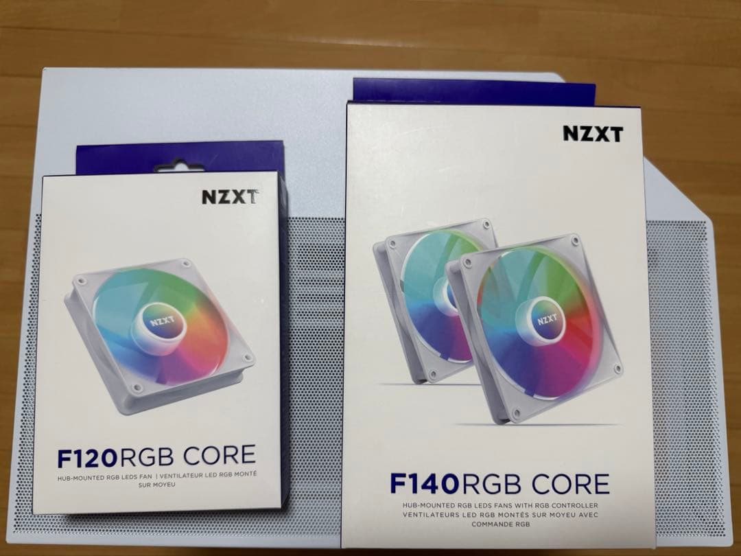 NZXT H6 FLOW RGB コントローラーファンセット