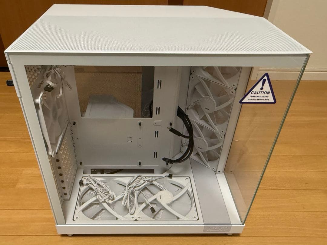 NZXT H6 FLOW RGB コントローラーファンセット