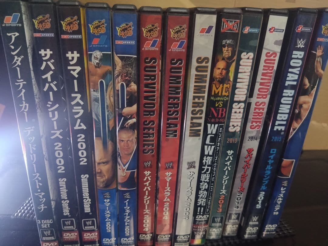 WWE WCW DVDまとめ売り