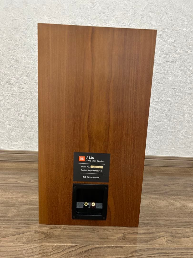 JBL A820 スピーカー ウッド調