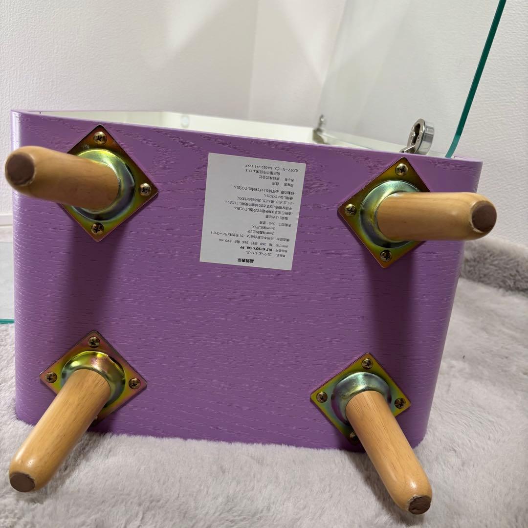 東谷　AZUMAYA コレクションシェルフ L ハイタイプ　パープル