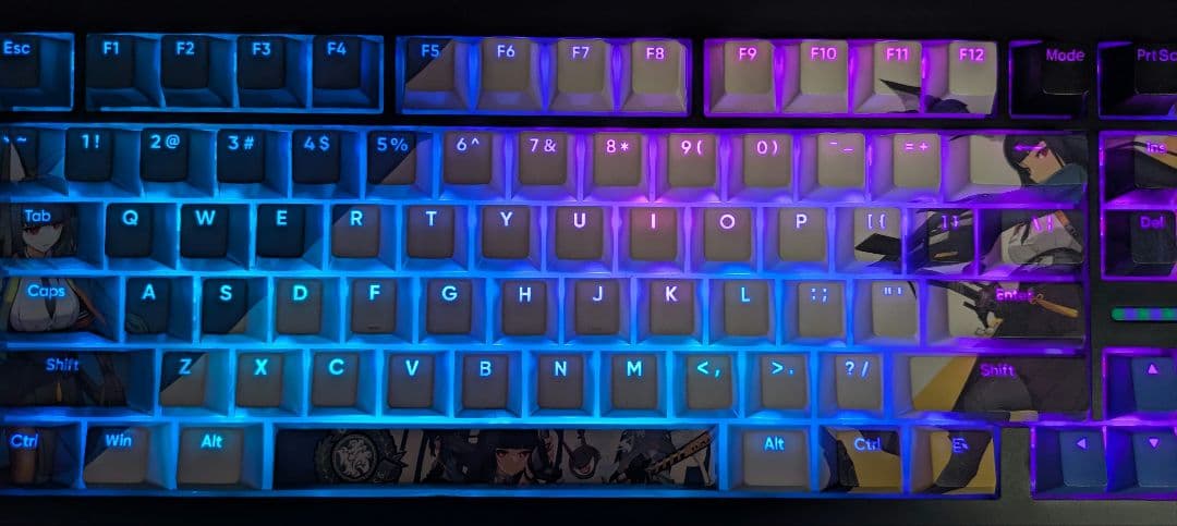 Wooting 80HE 星見雅 ゼンレスゾーンゼロ