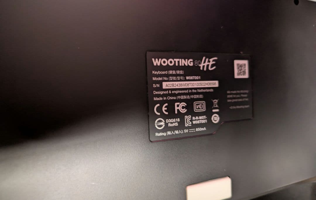 Wooting 80HE 星見雅 ゼンレスゾーンゼロ