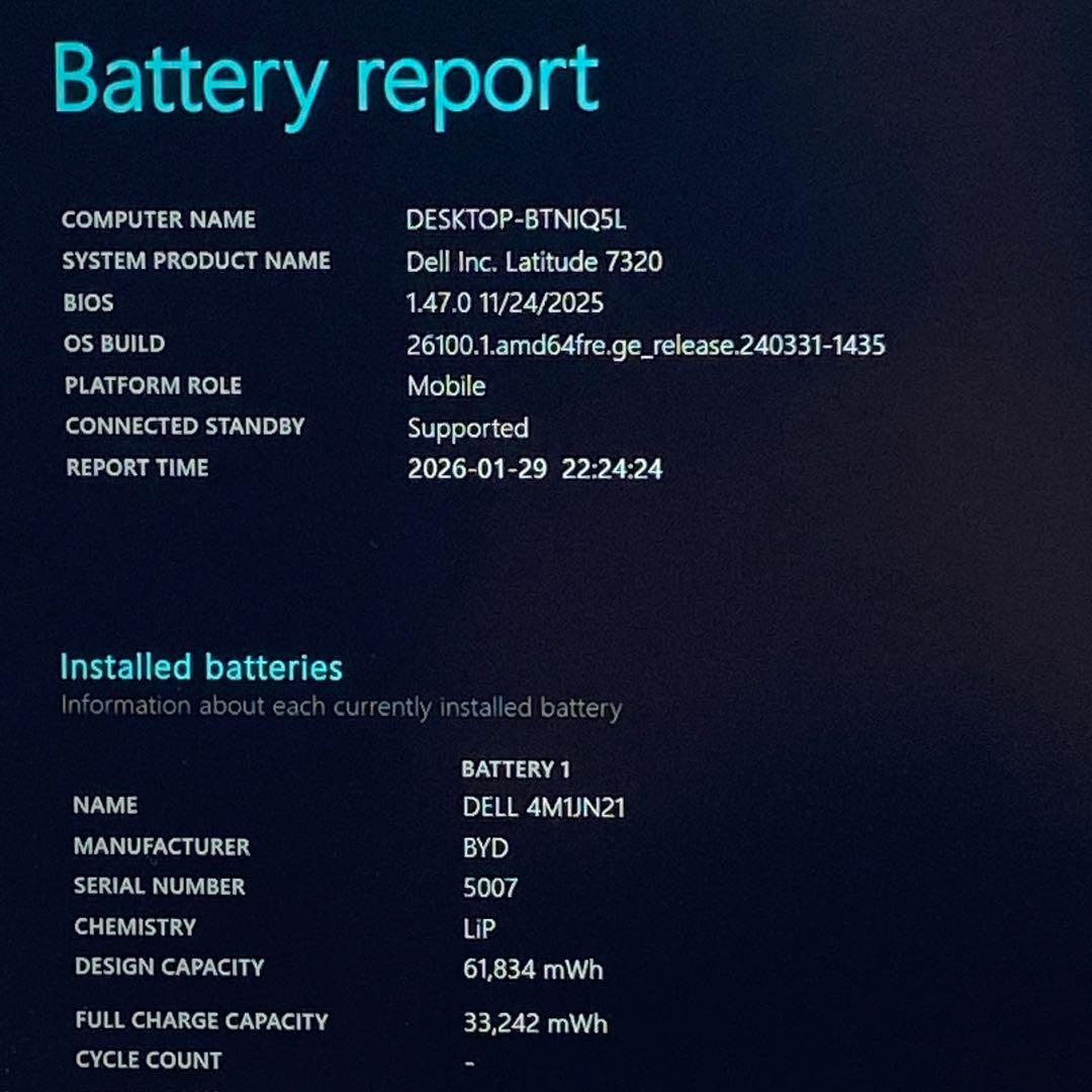 ★2021年製★ ハイスペック DELL LATITUDE Corei7 H35