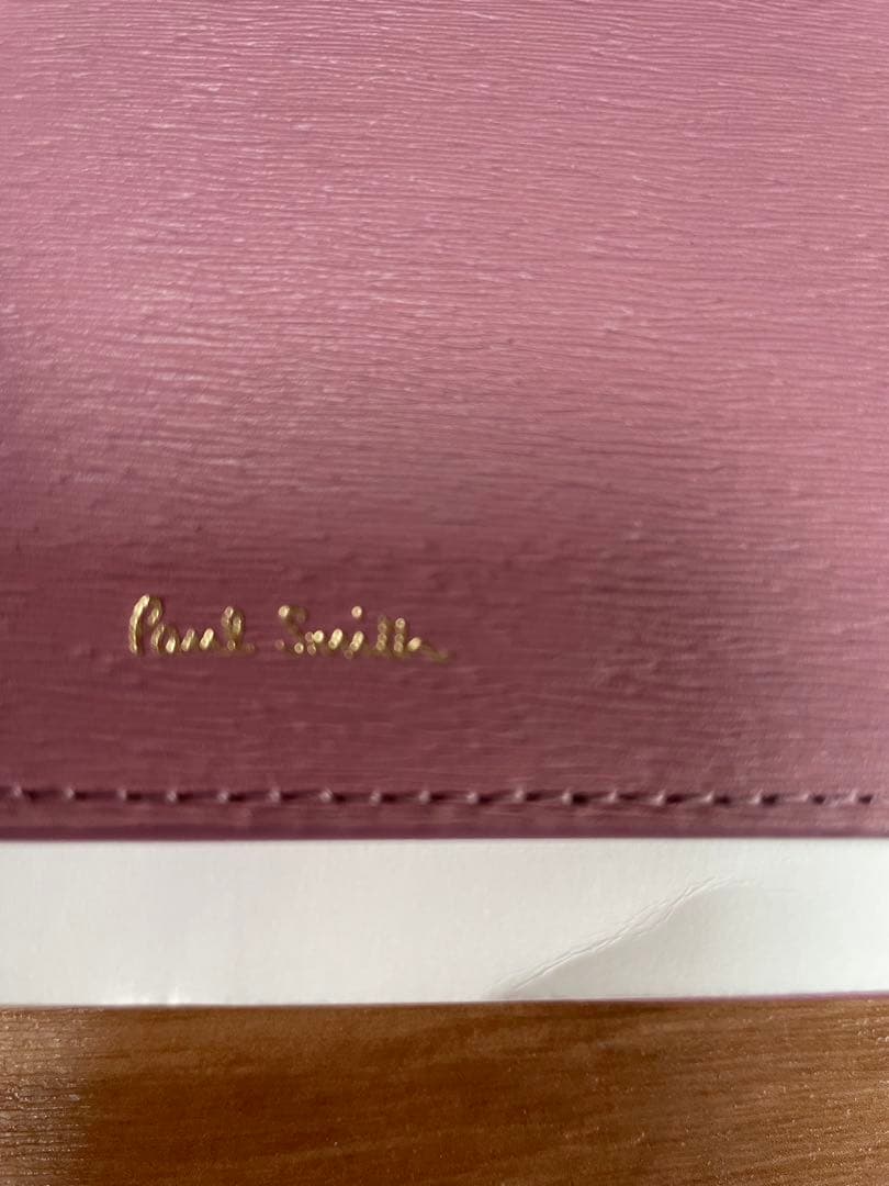 Paul Smith ピンク 長財布
