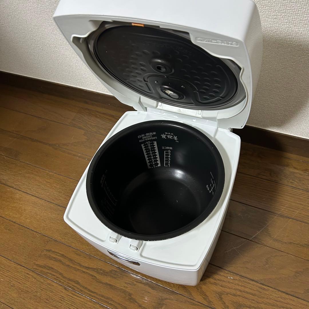 三菱 炭炊釜 1升炊 NJ-KSE186-W IHジャー 炊飯器
