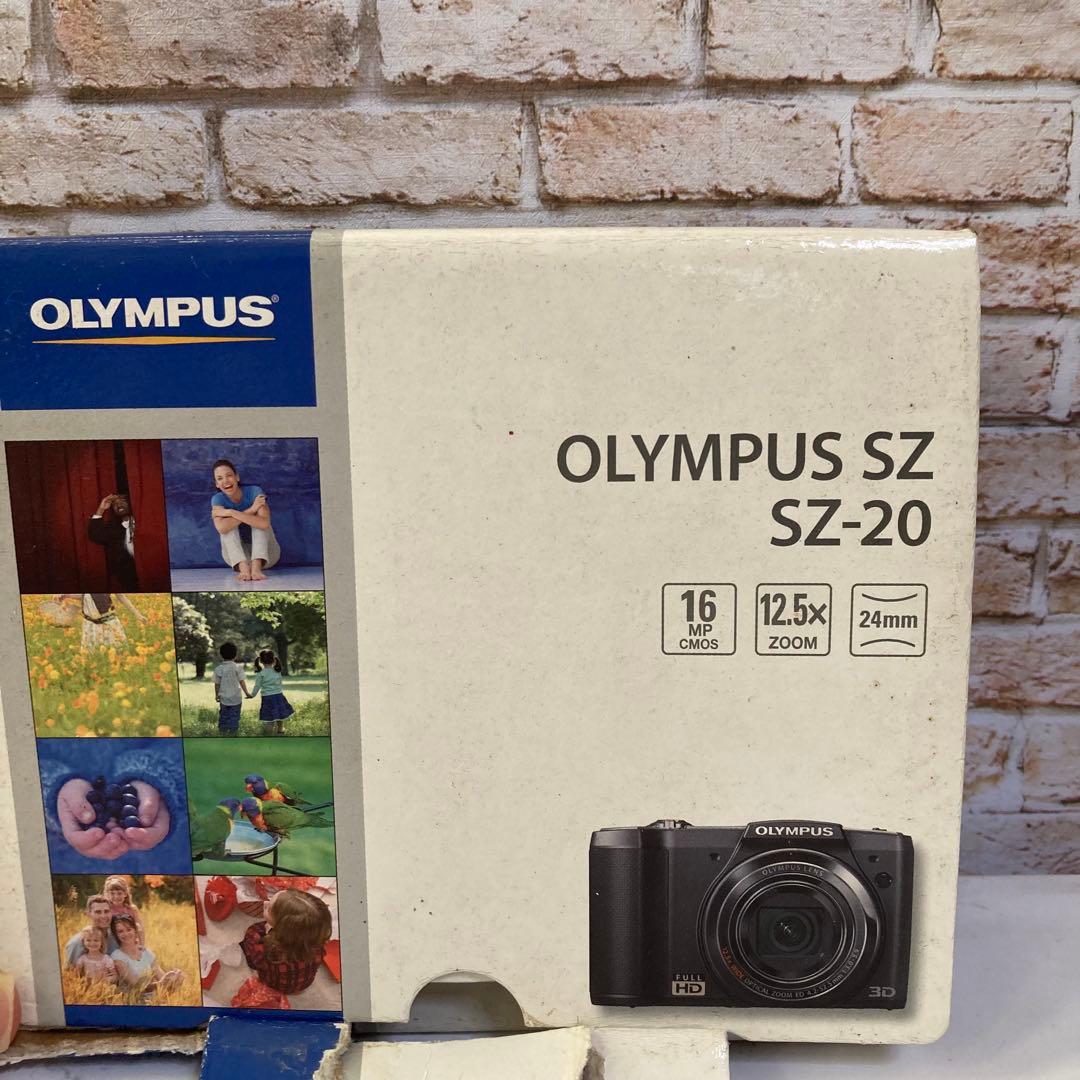 【良品】OLYMPUS SZ-20 デジカメ 動作確認済み 付属品フルコンプ品