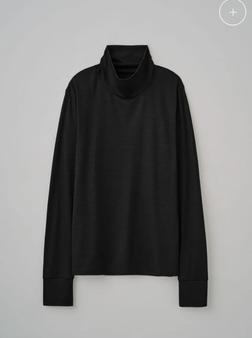 新品　soeju クリアウールタートルネックカットソー