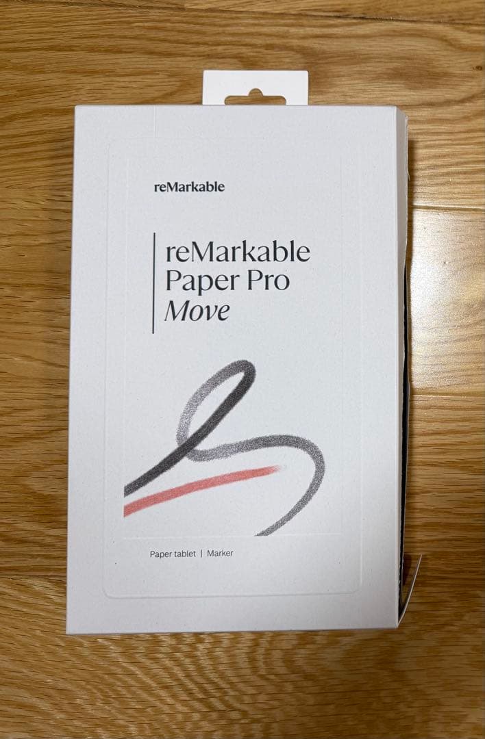 reMarkable paper pro move カバー（非純正）付き